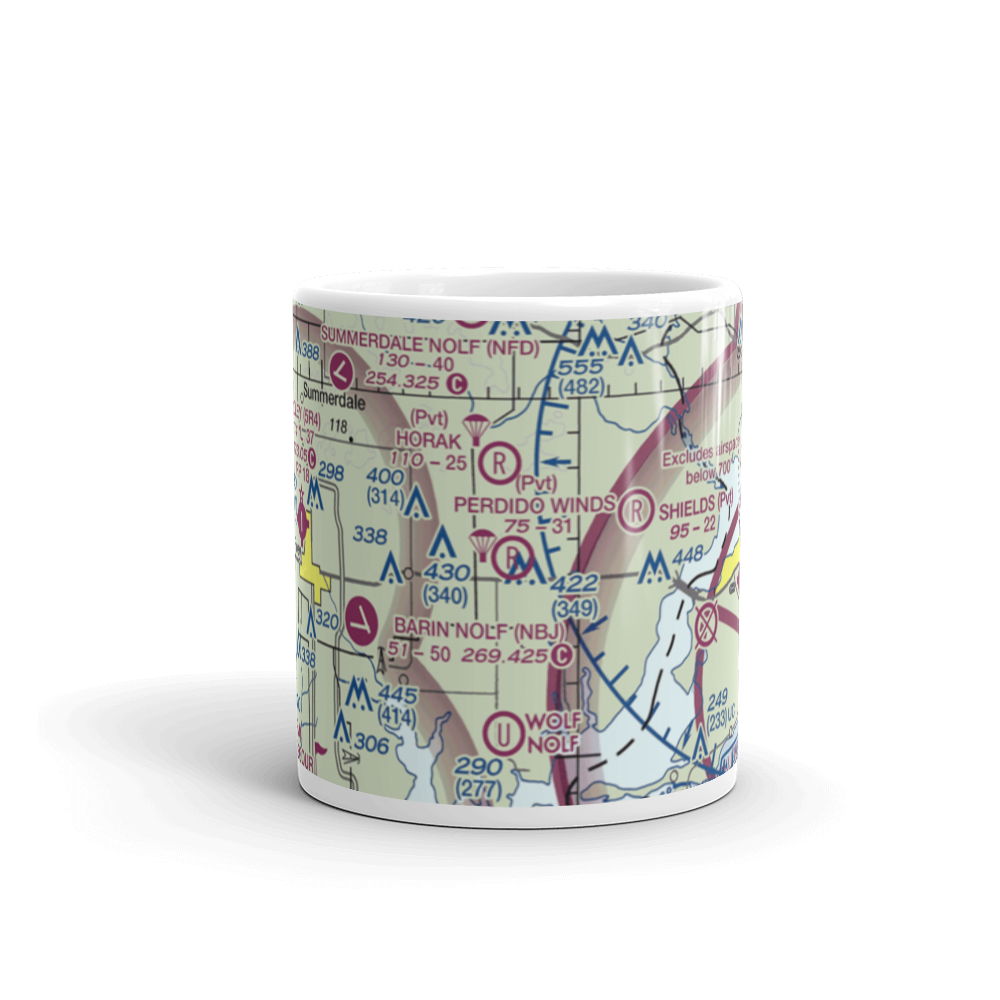 Perdido Winds Airpark (AL08) VFR Sectional  Mug 