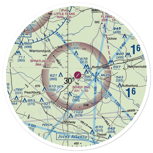 Sehoy Airport (AL05) VFR Sectional Sticker (30 mile)
