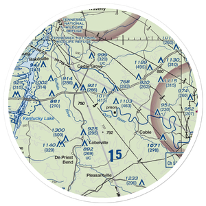 Strickland/Smalley Field (AL03) VFR Sectional Sticker (30 mile)