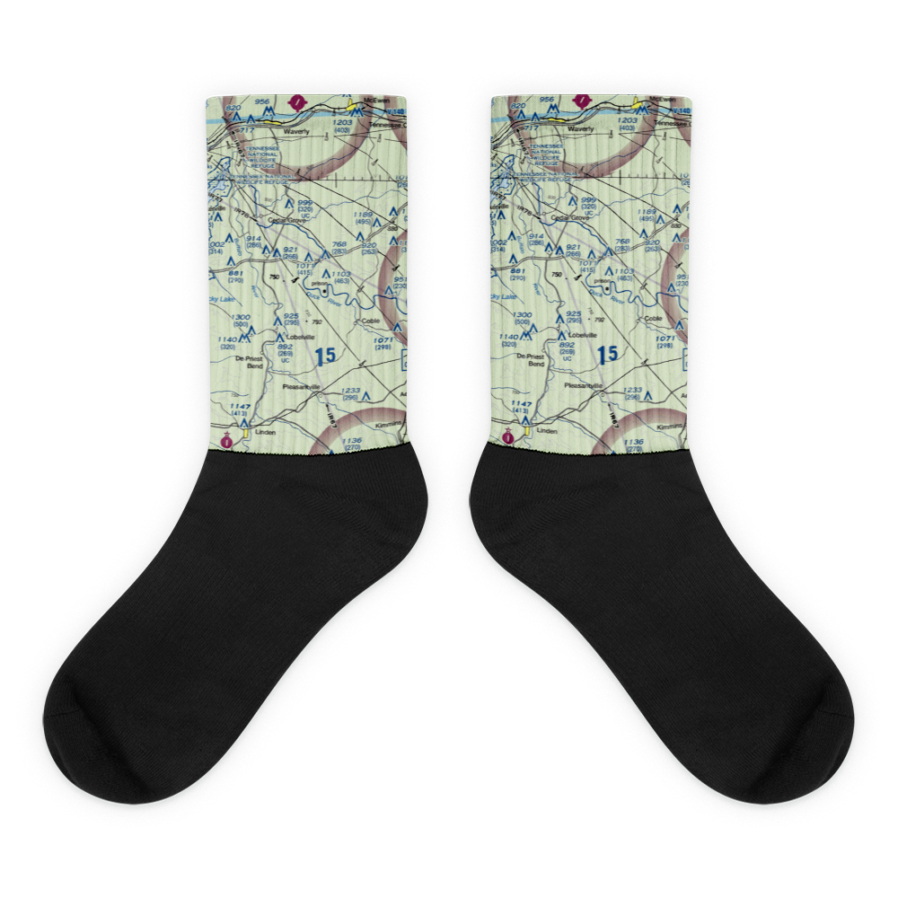 Strickland/Smalley Field (AL03) VFR Sectional Socks 