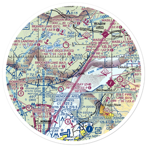 Grand Home Airport (AK99) VFR Sectional Sticker (30 mile)