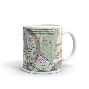 Shirley Lake Airport (AK90) VFR Sectional  Mug