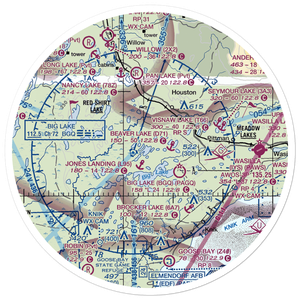 Kramer Airport (AK86) VFR Sectional Sticker (30 mile)