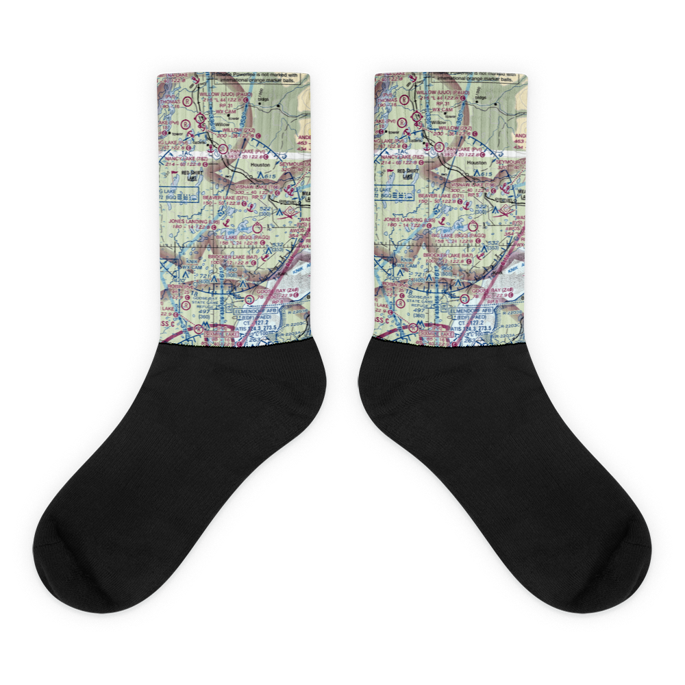 Kramer Airport (AK86) VFR Sectional Socks 