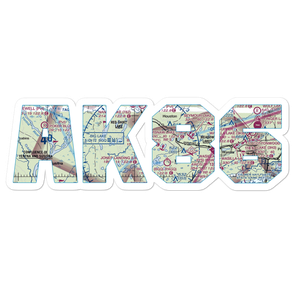 Kramer Airport (AK86) VFR Sectional Sticker