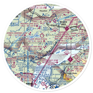 Birchwater Airport (AK85) VFR Sectional Sticker (30 mile)