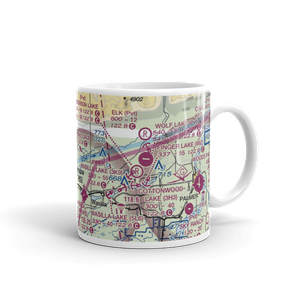 Gannon's Landing Airport (AK83) VFR Sectional  Mug