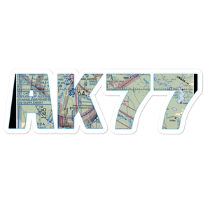 All West Airport (AK77) VFR Sectional Sticker