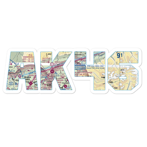 Abi Airport (AK46) VFR Sectional Sticker