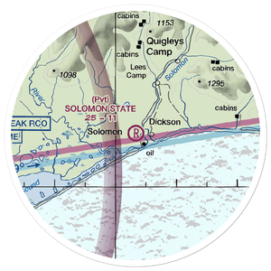 Solomon State Field (AK26) VFR Sectional Sticker (20 mile)