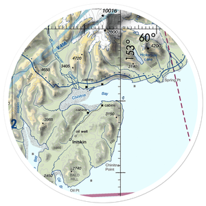 Camp Point Airport (AK18) VFR Sectional Sticker (30 mile)