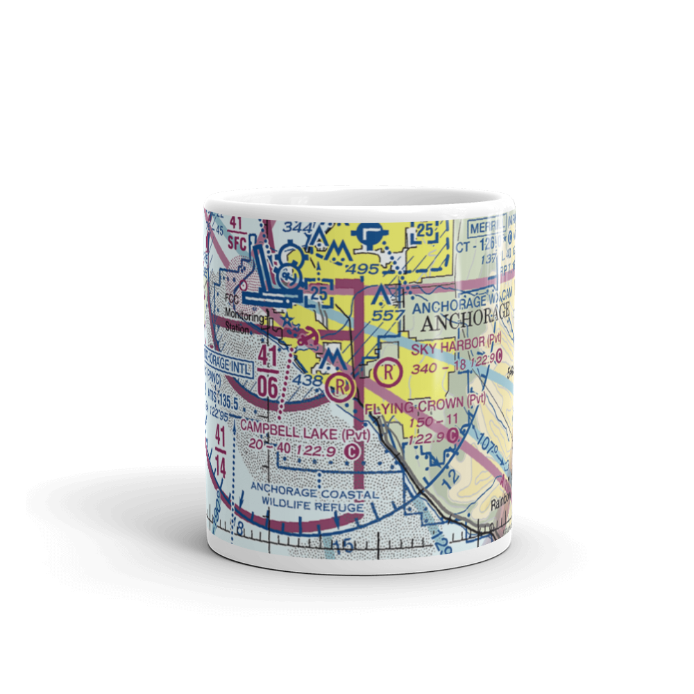 Flying Crown Airport (AK12) VFR Sectional  Mug 