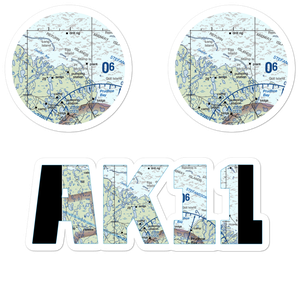 Point Mcintyre Airport (AK11) VFR Sectional Sticker Pack