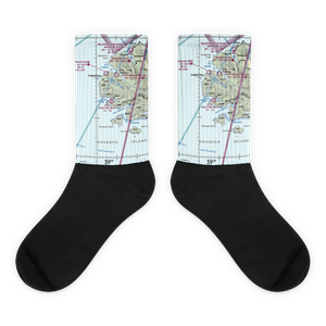 Dog Fish Bay Airport (AK07) VFR Sectional Socks