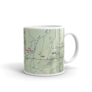 Bear Creek 1 Airport (AK02) VFR Sectional  Mug