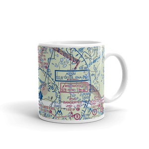 Treasure Chest Airport (AA16) VFR Sectional  Mug