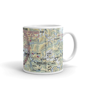 Dove Island Lodge Seaplane Base (AA12) VFR Sectional  Mug