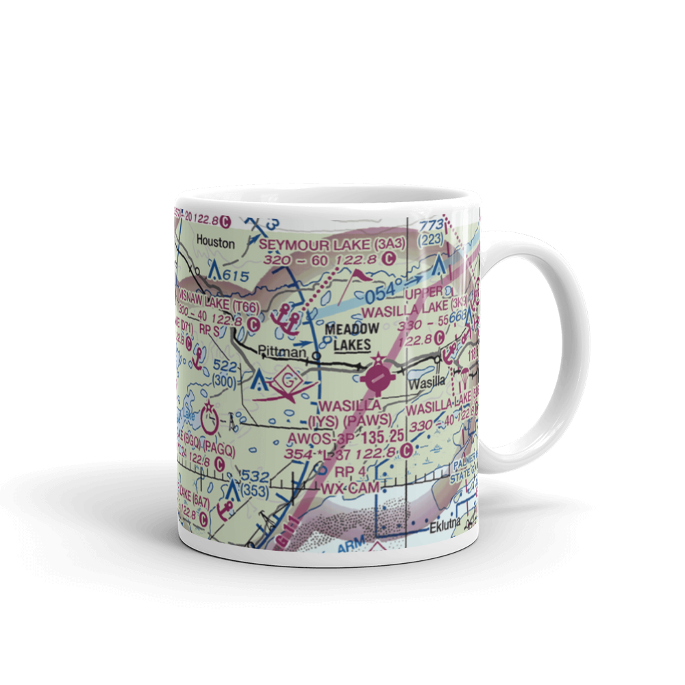 Horseshoe Lake Seaplane Base (AA02) VFR Sectional  Mug 