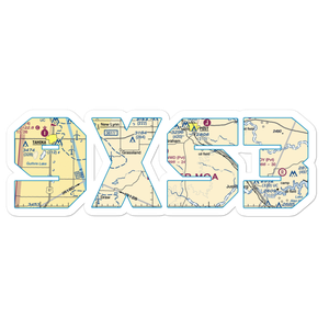 Macy Ranch Airport (9XS3) VFR Sectional Sticker