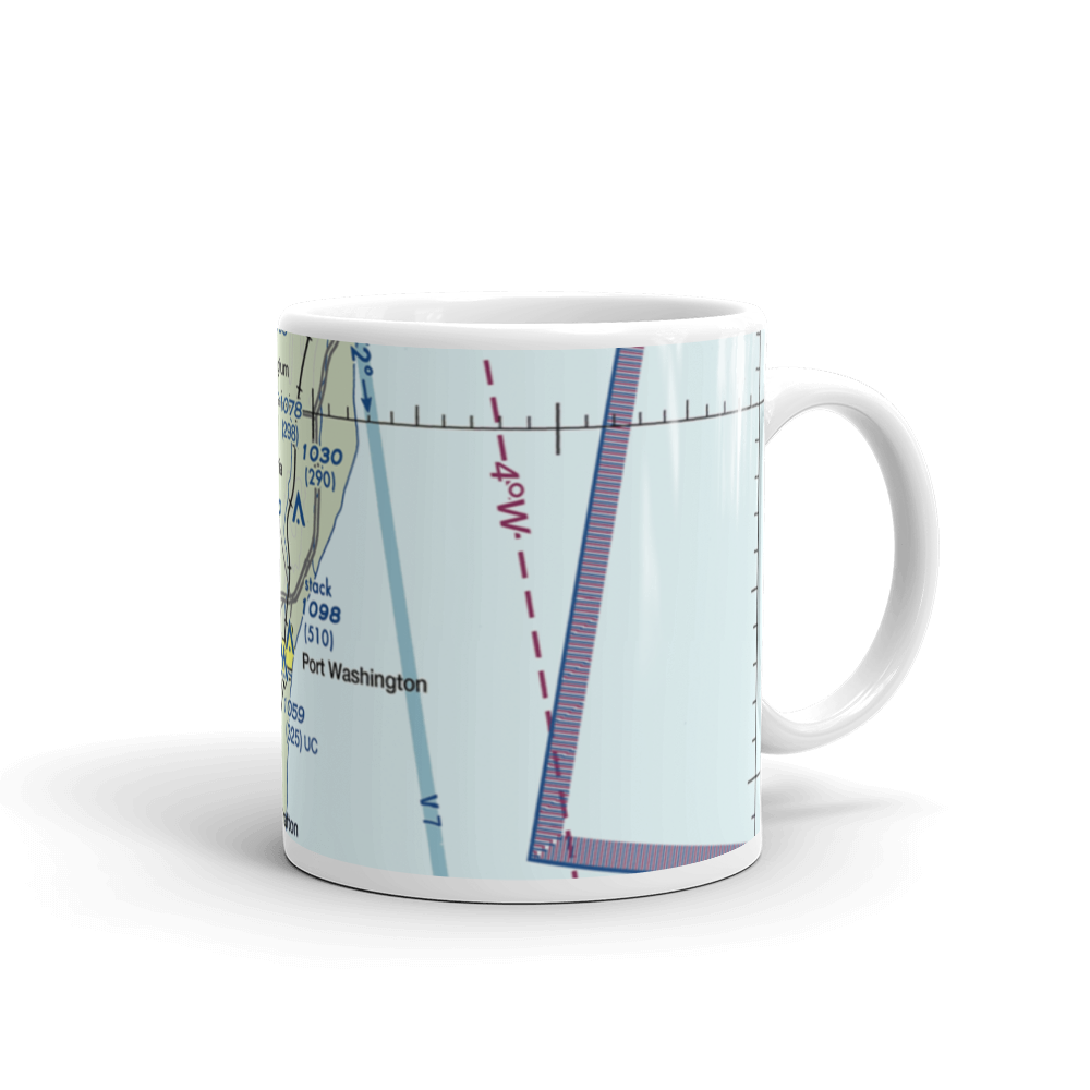 Ozaukee Airport (9WN3) VFR Sectional  Mug 