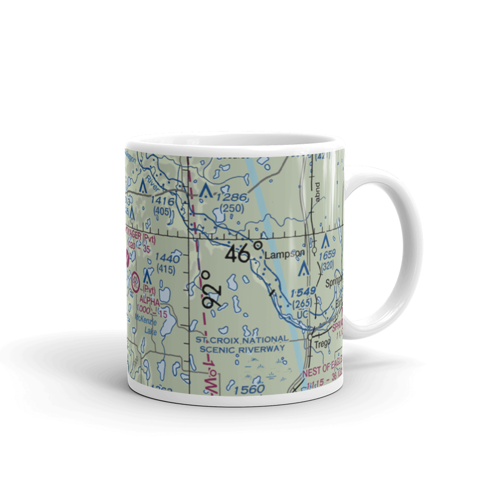 Voyager Village Airstrip (9WN2) VFR Sectional  Mug 