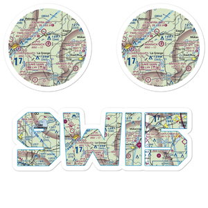 Tamarack Airport (9WI5) VFR Sectional Sticker Pack