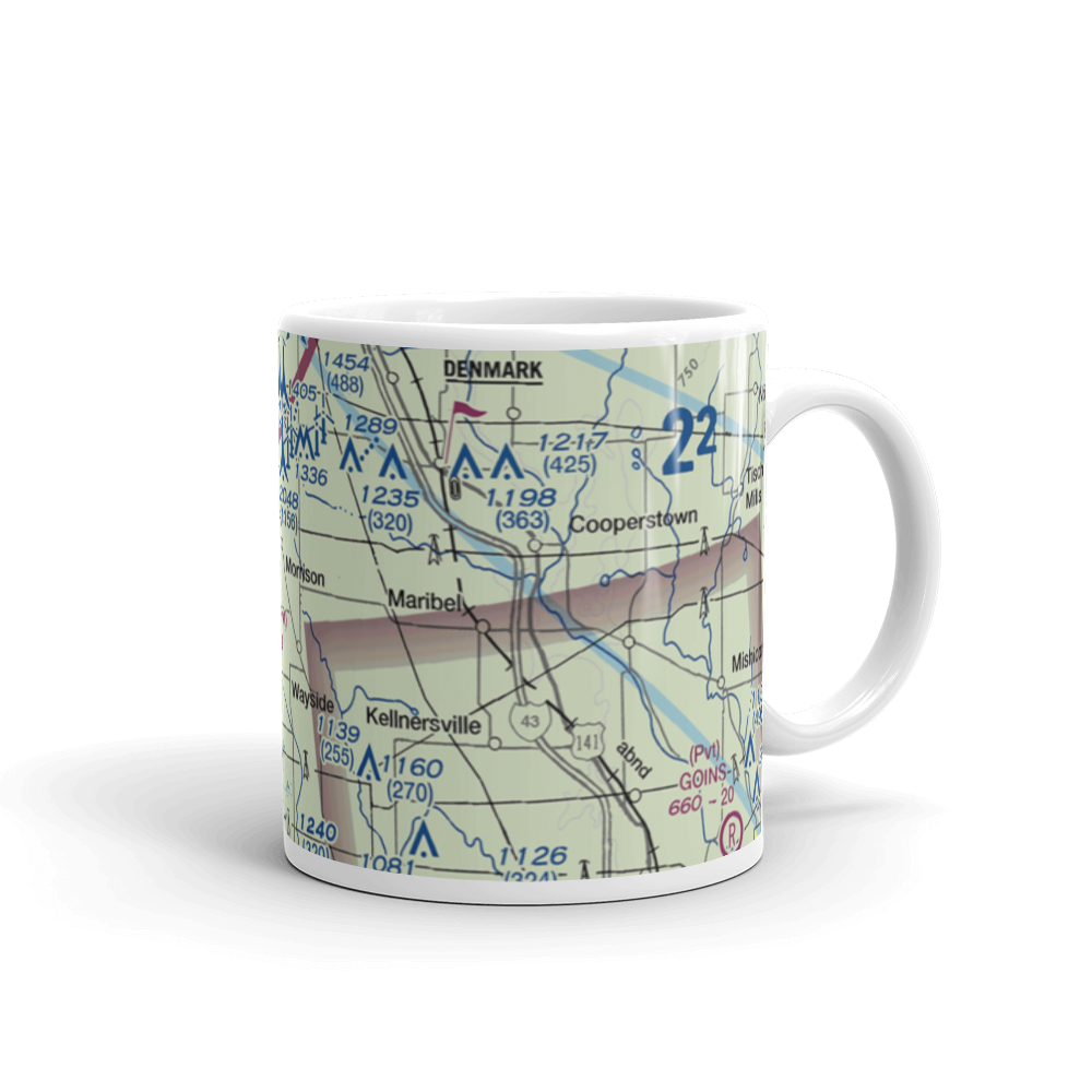 Buchholz Farm Airport (9WI3) VFR Sectional  Mug 