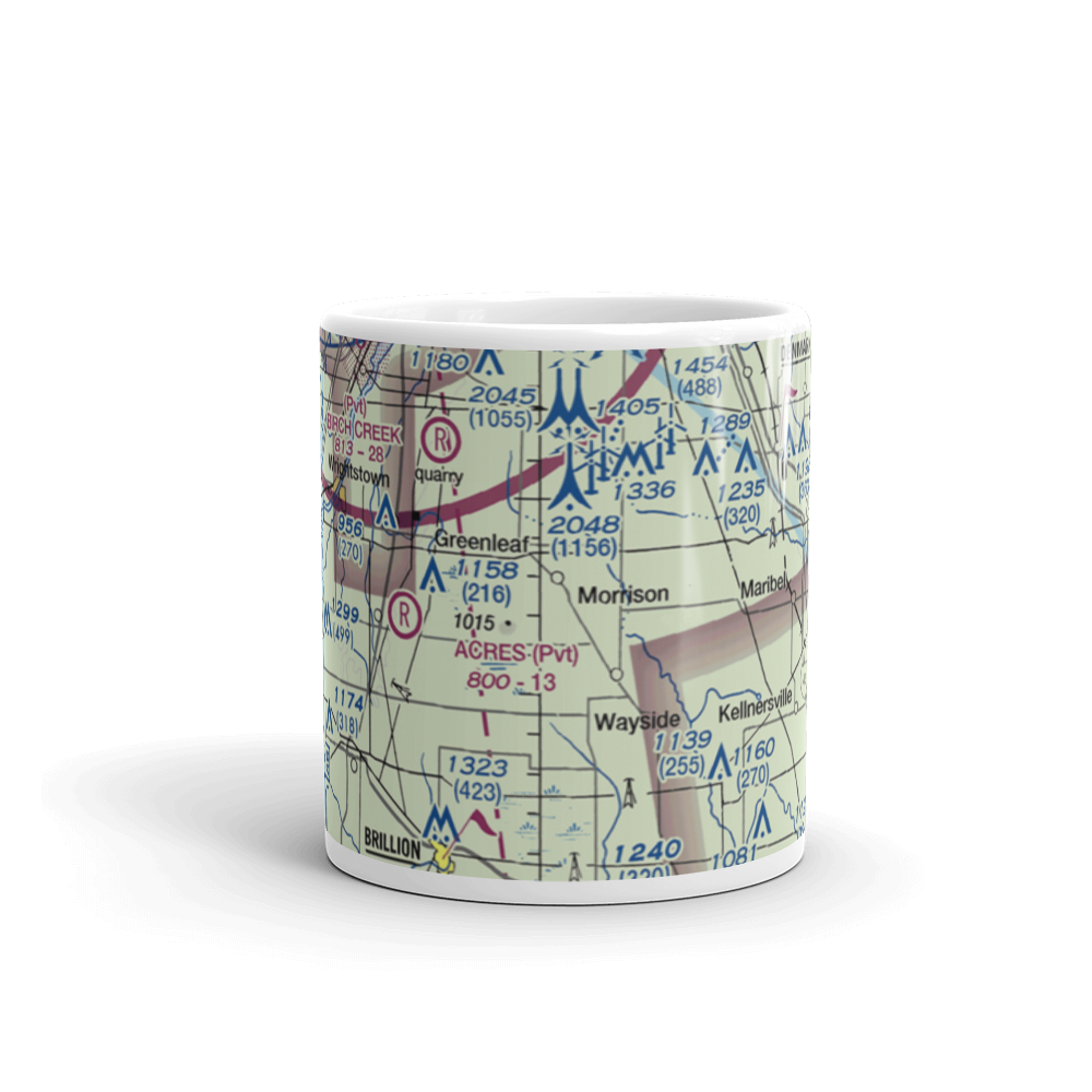 Buchholz Farm Airport (9WI3) VFR Sectional  Mug 