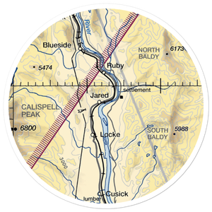 River Bend Airport (9WA3) VFR Sectional Sticker (20 mile)