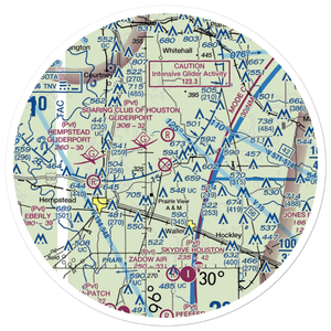 Simaron Ranch Airport (9TS3) VFR Sectional Sticker (30 mile)