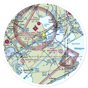 Tanner's Airport (9TE4) VFR Sectional Sticker (30 mile)