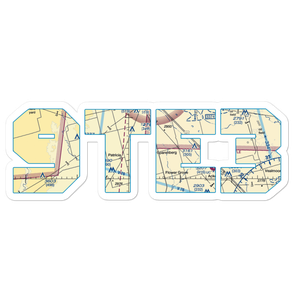 Thorp Airport (9TE3) VFR Sectional Sticker