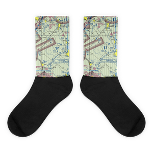 Twin Acres Airport (9TE0) VFR Sectional Socks