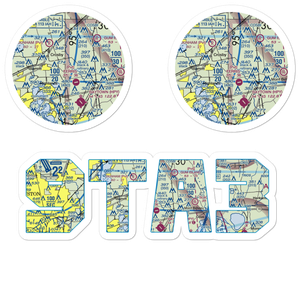 Rogers Airport (9TA3) VFR Sectional Sticker Pack