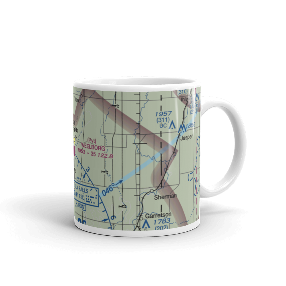 Weelborg Airport (9SD9) VFR Sectional  Mug 