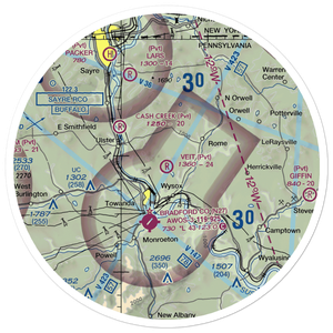 Veit Airport (9PN7) VFR Sectional Sticker (30 mile)