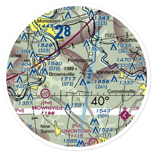 Seitz Field (9PN1) VFR Sectional Sticker (20 mile)