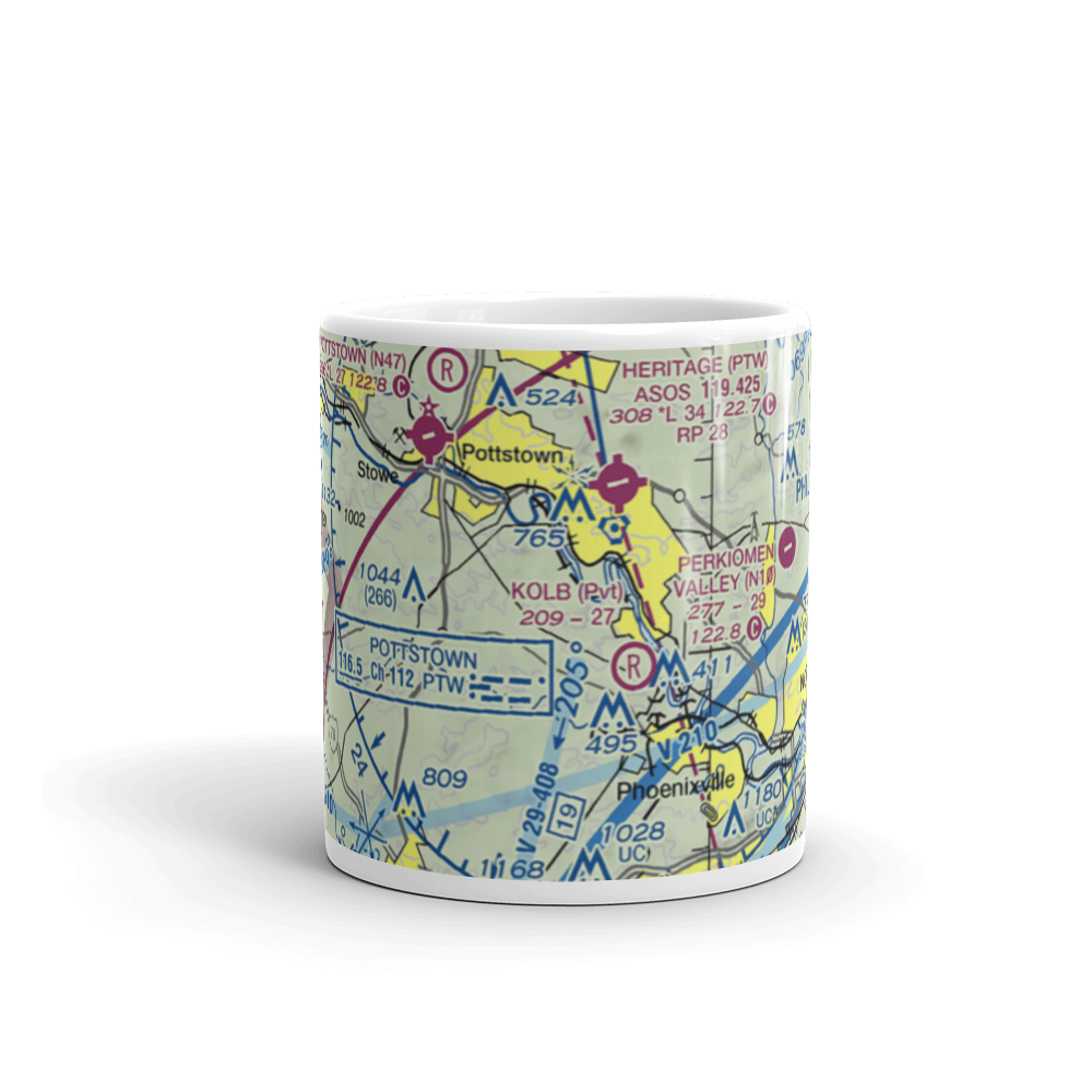 Lance Airport (9PA0) VFR Sectional  Mug 
