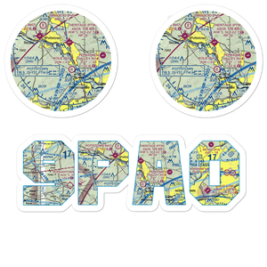 Lance Airport (9PA0) VFR Sectional Sticker Pack