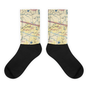 Shaniko Ranch Airport (9OR1) VFR Sectional Socks