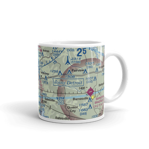 Brothers Aviation Airport (9OI8) VFR Sectional  Mug