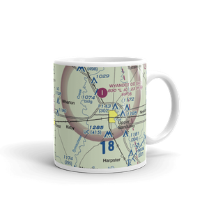 Forest Field (9OH9) VFR Sectional  Mug