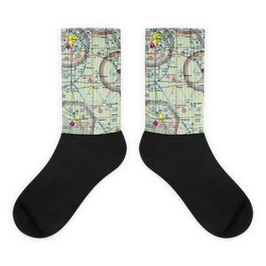 Forest Field (9OH9) VFR Sectional Socks