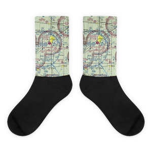 Ferrell Airport (9OH8) VFR Sectional Socks