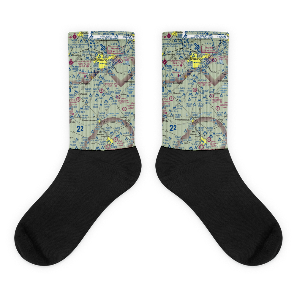 Bender Airport (9OA9) VFR Sectional Socks 