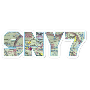 Hart Airport (9NY7) VFR Sectional Sticker