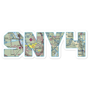 Kennedy Airfield (9NY4) VFR Sectional Sticker
