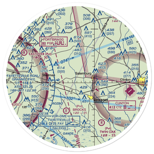 Triple F Airpark (9NR7) VFR Sectional Sticker (30 mile)