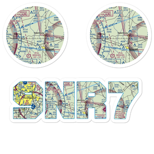 Triple F Airpark (9NR7) VFR Sectional Sticker Pack