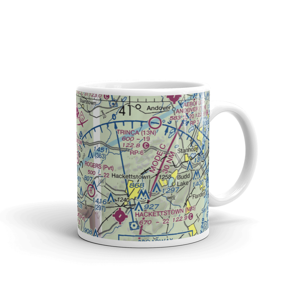 High Meadow Farms Airport (9NJ8) VFR Sectional  Mug 